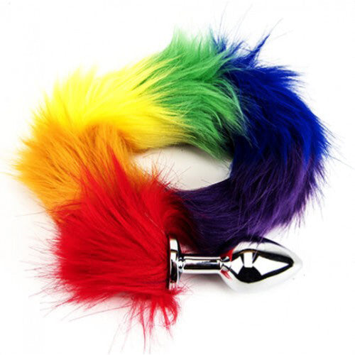 Furry Fantasy RainbowTail Butt Plug