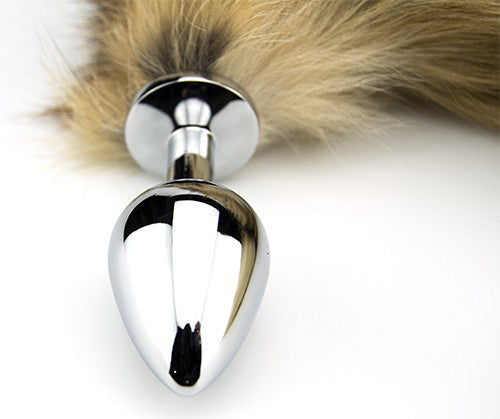 Furry Fantasy Red Fox Tail Butt Plug
