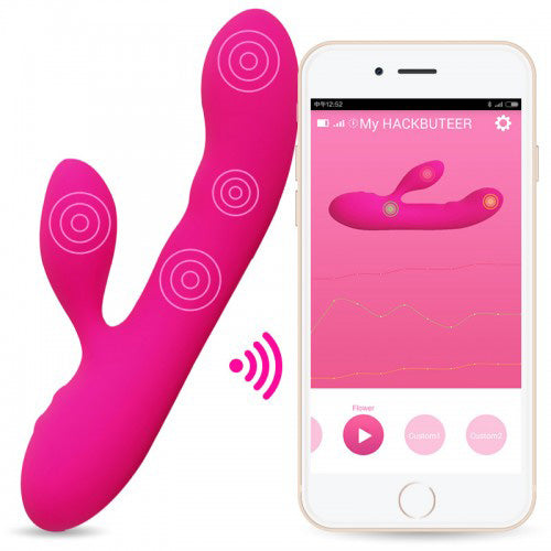 HB Rabbit Blue Tooth Vibe Pink