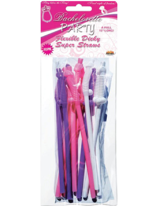 12" Dicky Straws (10 Pieces)