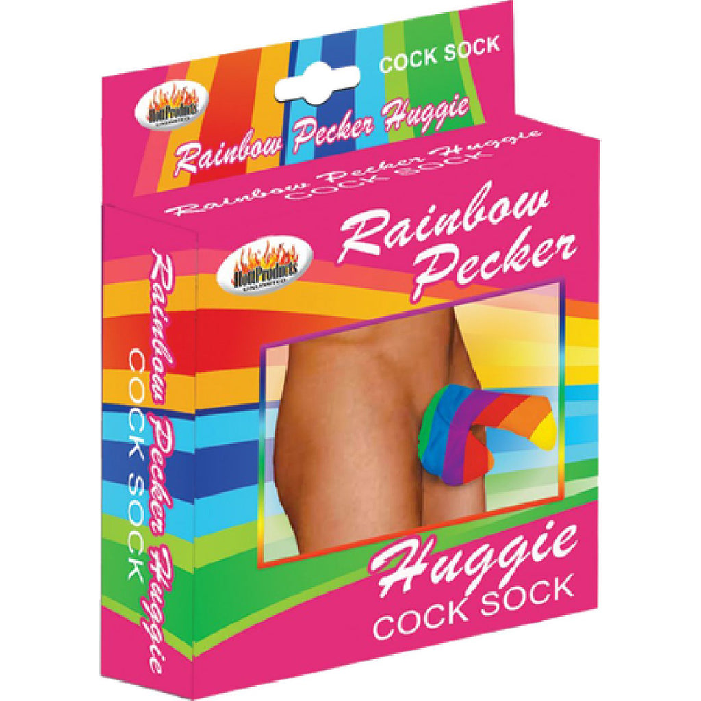 Rainbow Pecker Huggie - Cock Sock