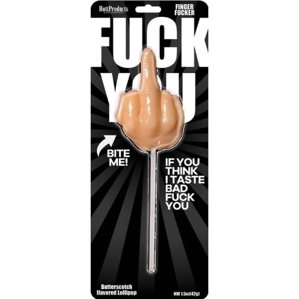 Fuck You Finger Fucker Lollipop