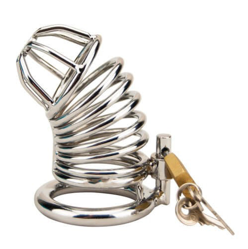 Impound Spiral Male Chastity Device 3