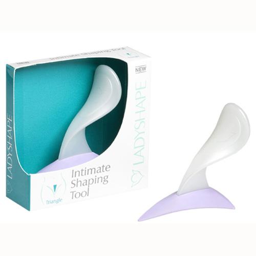 Ladyshape Triangle intimate shaving stencil