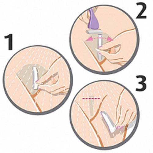 Ladyshape brazilian intimate shaving stencil guide