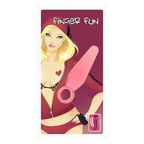 Loving Joy Finger Fun Small Butt Plug Pink 2