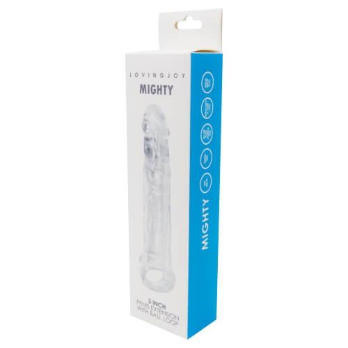 Loving Joy Mighty 3 Inch Penis Extension with Ball Loop 1