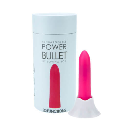 Loving Joy Power Bullet Vibrator - Pink 1