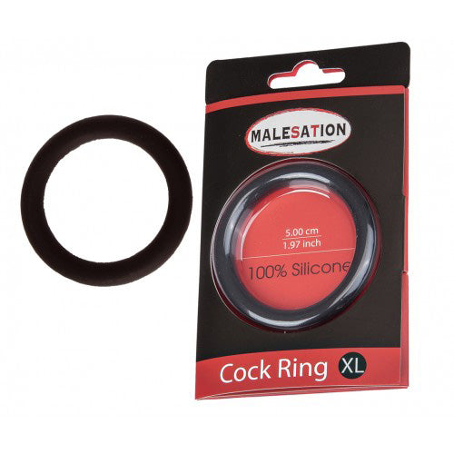 MALESATION Silicone Cock Ring XL (Ø 5,00 cm)