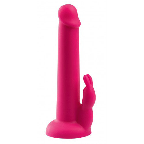 MINDS OF LOVE Rabbit Silicone Dildo Pink