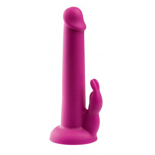 MINDS OF LOVE Rabbit Silicone Dildo Purple