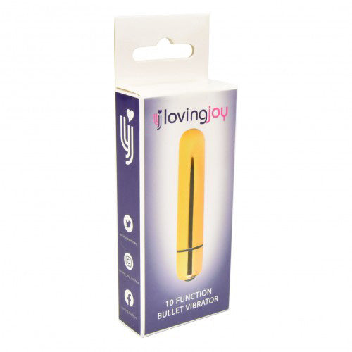 Loving Joy 10 Function Gold Bullet Vibrator 4