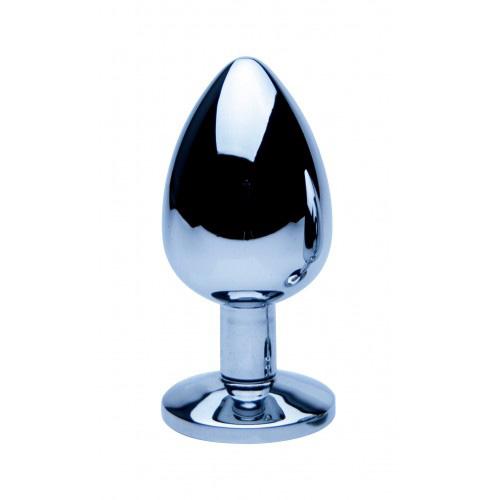 Precious Metals Silver Anal Plug-Large 1