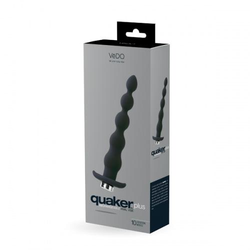 QUAKER PLUS-JUST BLACK