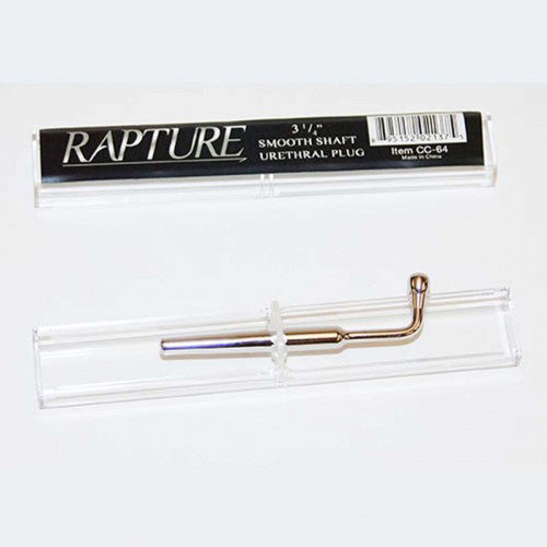 Rapture 3.25 inch Smooth Shaft Urethral Plug (Solid)