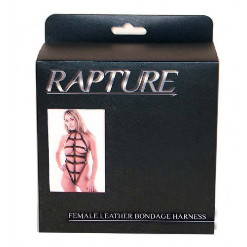 Rapture Female Leather Bondage Harness