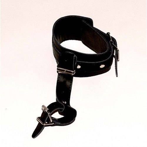 Rapture Leather Wrist to Thumb Bondage Strap
