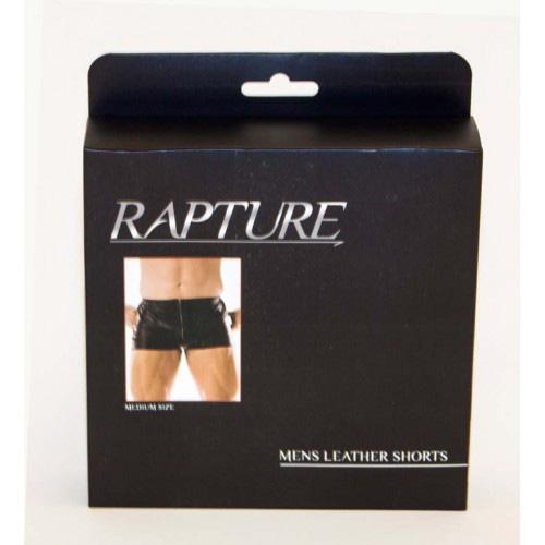 Rapture Male Leather Shorts Medium