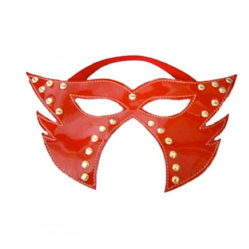 Rapture Red Leather Mask