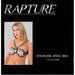 Rapture Stainless Steel Bra with Black Trim Small