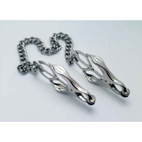 Rapture Stainless Steel Clover Nipple Clamps 2