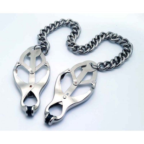 Rapture Stainless Steel Clover Nipple Clamps