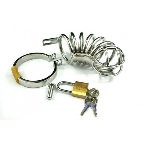 Rapture Stainless Steel Six Ring Cock Cage 3