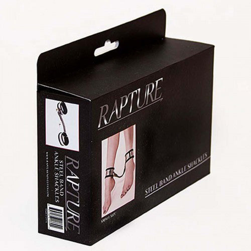 Rapture Steel Band Ankle Cuff Shackles Small 2