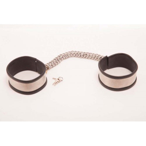 Rapture Steel Band Ankle Cuff Shackles Small