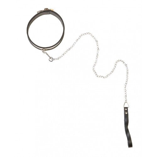Rapture Steel Band Leashed Collar Small 3