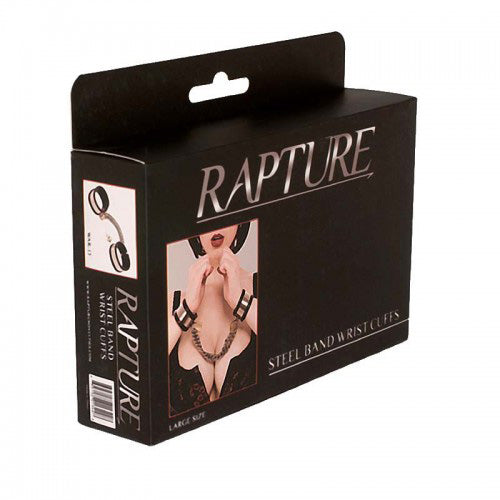 Rapture Steel Band Wrist Cuff Shackles Small 3
