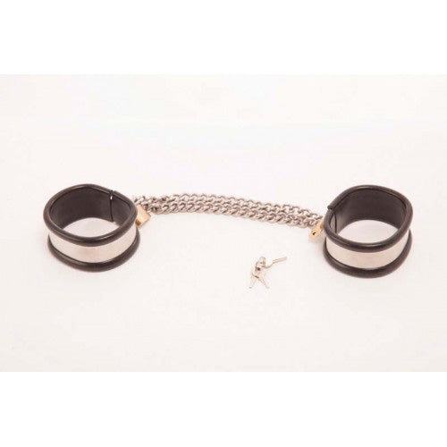 Rapture Steel Band Wrist Cuff Shackles Small