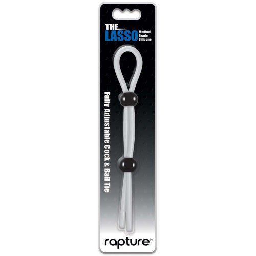 Rapture THE LASSO Silicone Cock & Ball Tie White