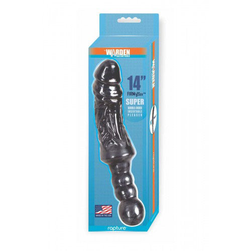 Rapture The Warden 14" FIRM&flex Double-ended Pleaser Dildo