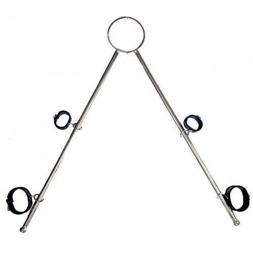 Rapture Triangular Collar Cuffs and Shackles Bondage Rig 4