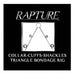 Rapture Triangular Collar Cuffs and Shackles Bondage Rig