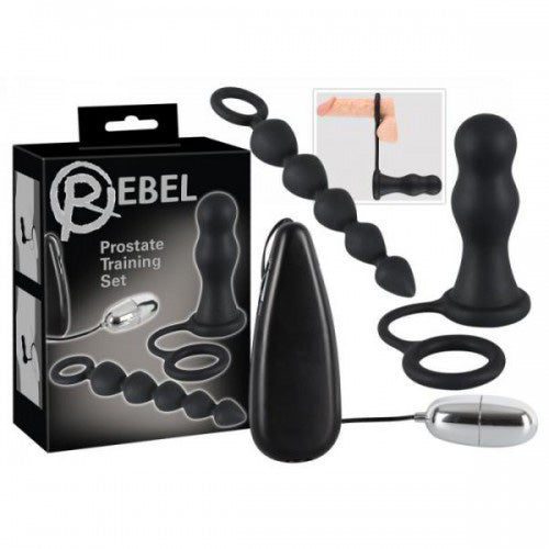 Rebel Anal Trainer Kit A Complete Prostate Training Set The