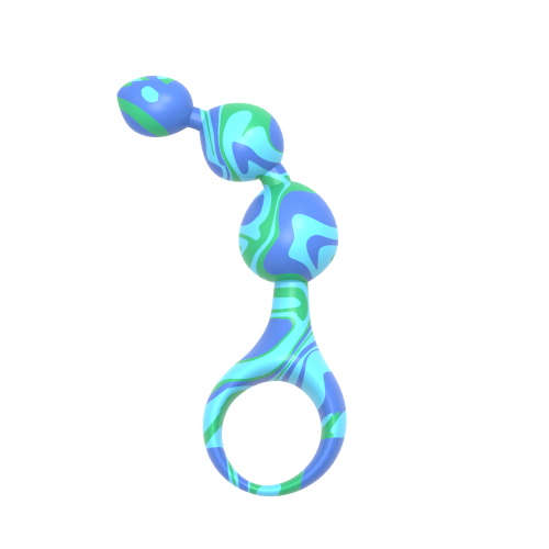 STIM U Camouflage Butt Plug Blue 