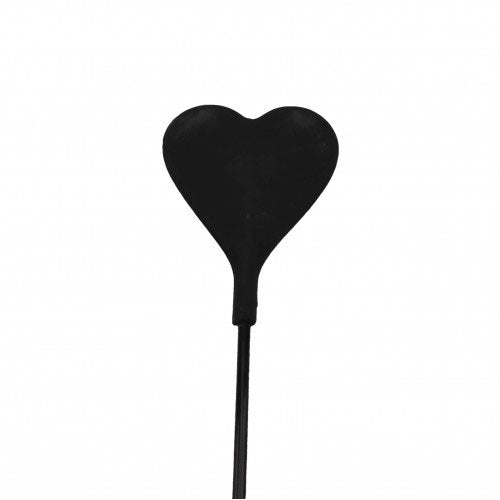 Stim U Silicone Heart Shaped Crop With Feather Tickler 2