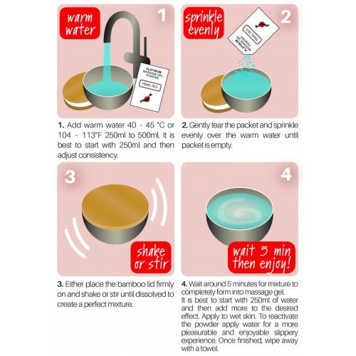 Nuru Massage Powder 5g box of 50 (6)
