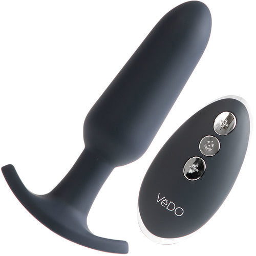 VeDo Bump Plus rechargable anal remote Black 