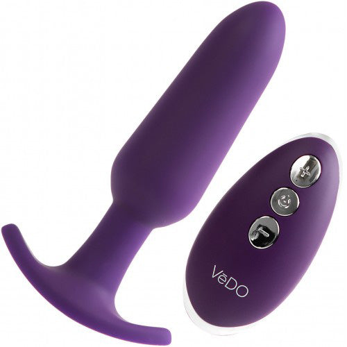 VeDo Bump Plus rechargable anal remote Purple