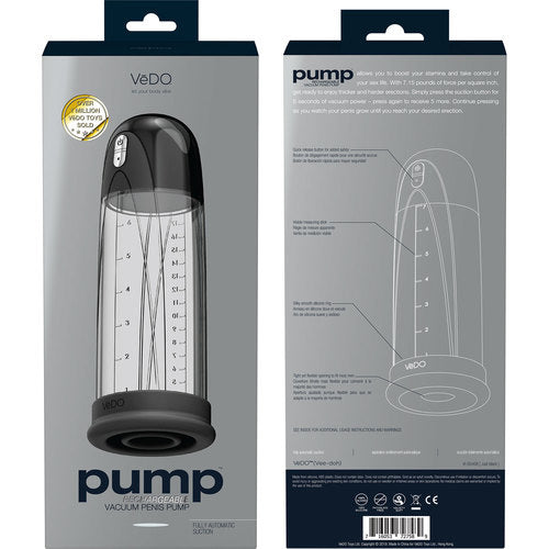 VeDo Pump Rechargable Penis Pump 4