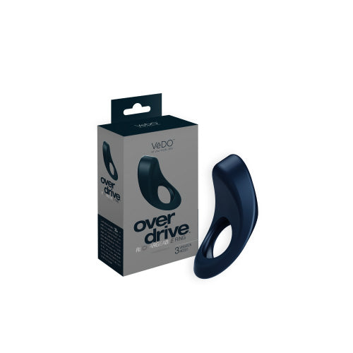 Vedo Overdrive Plus Rechargeable Ring  - Just Black