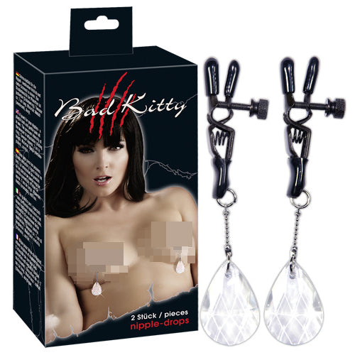 Bad Kitty Black Box Nipple Drops Diamonds