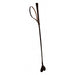bondage bound nubuck leather riding crop brown
