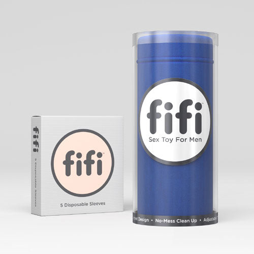 mastubation sleeves fifi blue packaging