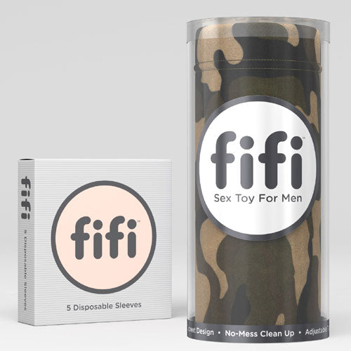 mastubation sleeves fifi camouflage packaging