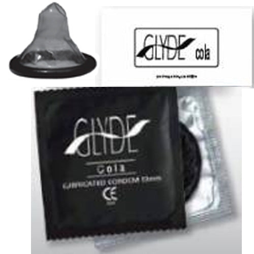 glyde flavoured condoms bulk 100 cola