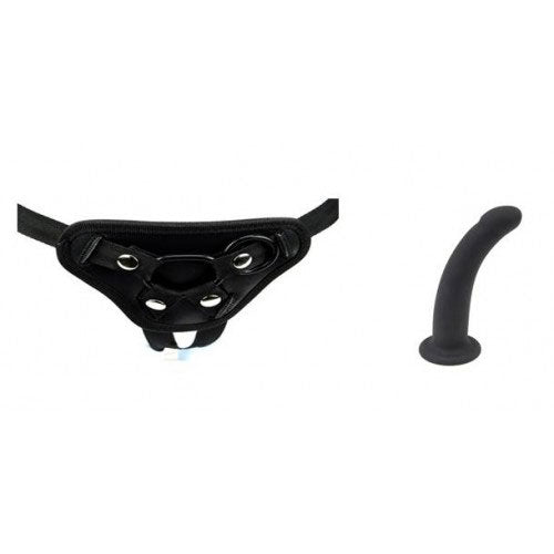 Stim U 5 Inch Silicone Strap-On Dildo Kit 4